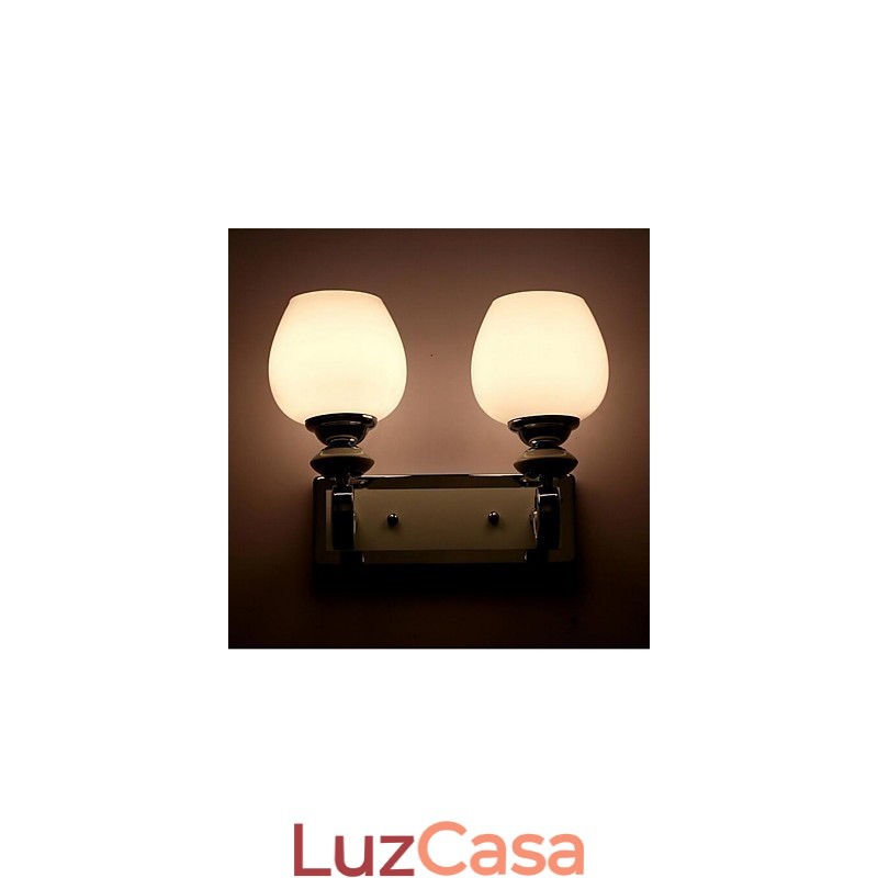 Luminária de parede moderna contemporânea galvanizada Uplight