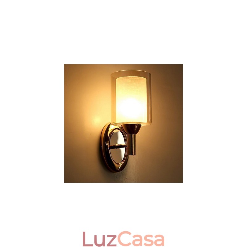 Luminária de parede moderna contemporânea galvanizada Uplight