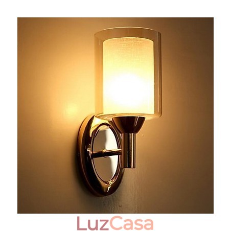 Luminária de parede moderna contemporânea galvanizada Uplight