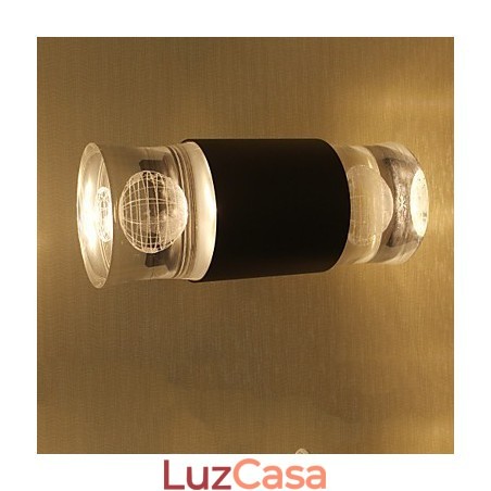 Recurso simples integrado para arandelas de parede com luz ambiente