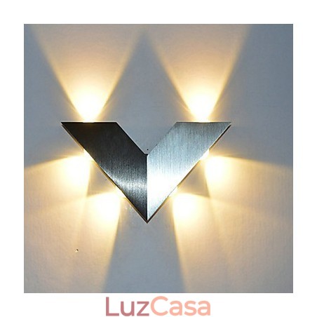 Novidade para arandelas de parede estilo mini com vários tons e luz ambiente Novidade para arandelas de parede estilo mini com vários tons e luz ambiente