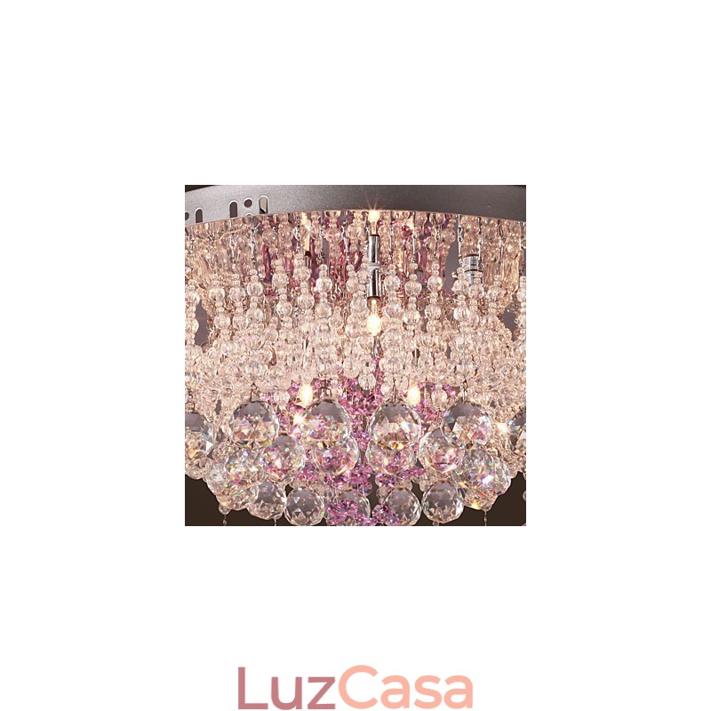 Lustre de Cristal de Luxo com 12 luzes Louis Design