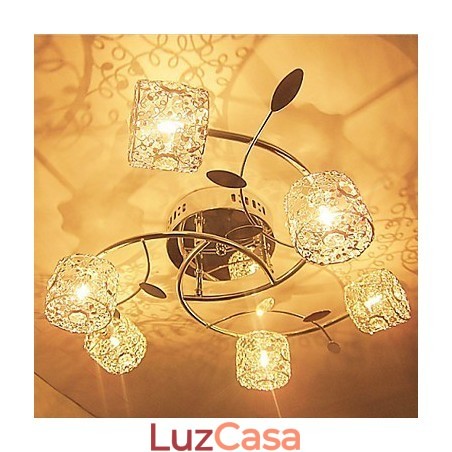 Moderno Contemporâneo Cristal Galvanizado Montagem Embutida Moderno Contemporâneo Cristal Galvanizado Montagem Embutida