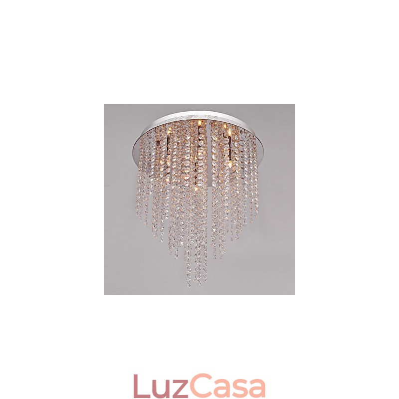 Mini estilo moderno e contemporâneo de cristal galvanizado metal montagem embutida