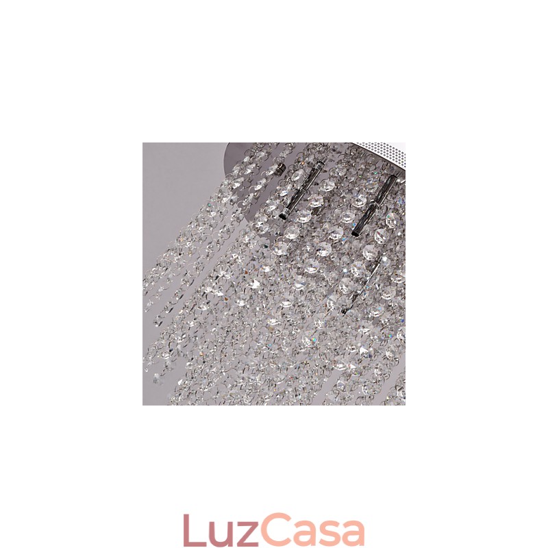 Mini estilo moderno e contemporâneo de cristal galvanizado metal montagem embutida