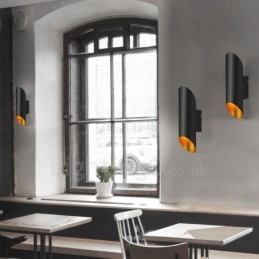 Luminárias de parede de liga de alumínio de montagem embutida contemporânea moderna