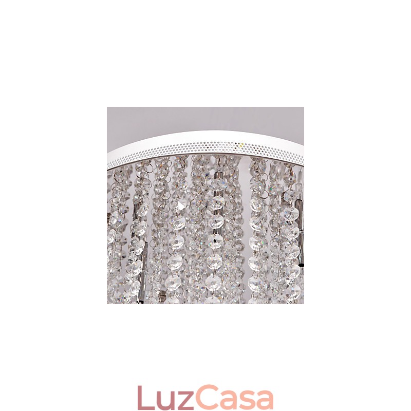 Mini estilo moderno e contemporâneo de cristal galvanizado metal montagem embutida