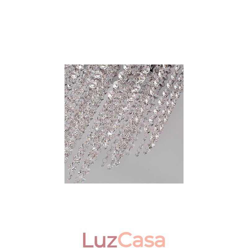 Mini estilo moderno e contemporâneo de cristal galvanizado metal montagem embutida