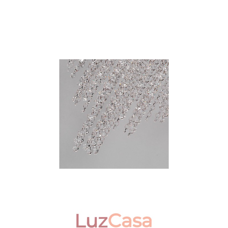 Mini estilo moderno e contemporâneo de cristal galvanizado metal montagem embutida