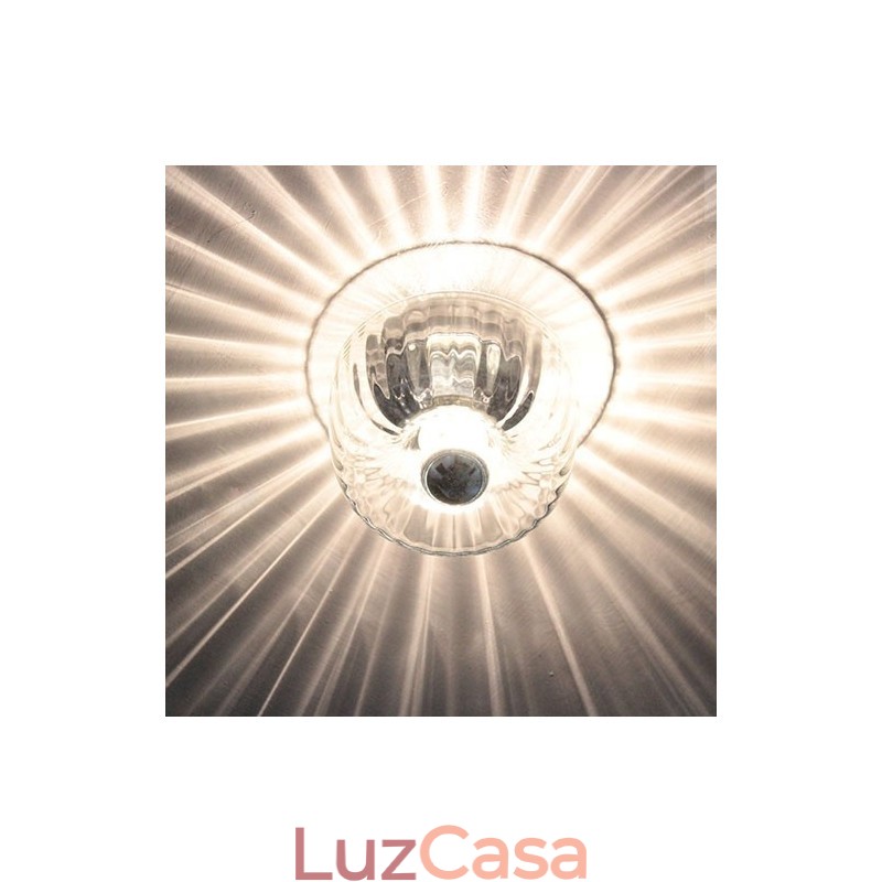 Arandelas de parede de lâmpada sem sombras Luz de teto contemporânea moderna