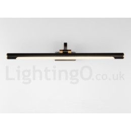 IPMirror Lâmpada Banheiro Luzes Latão Puro Luzes de Parede com Sombra de Acrílico Iluminação de Maquiagem