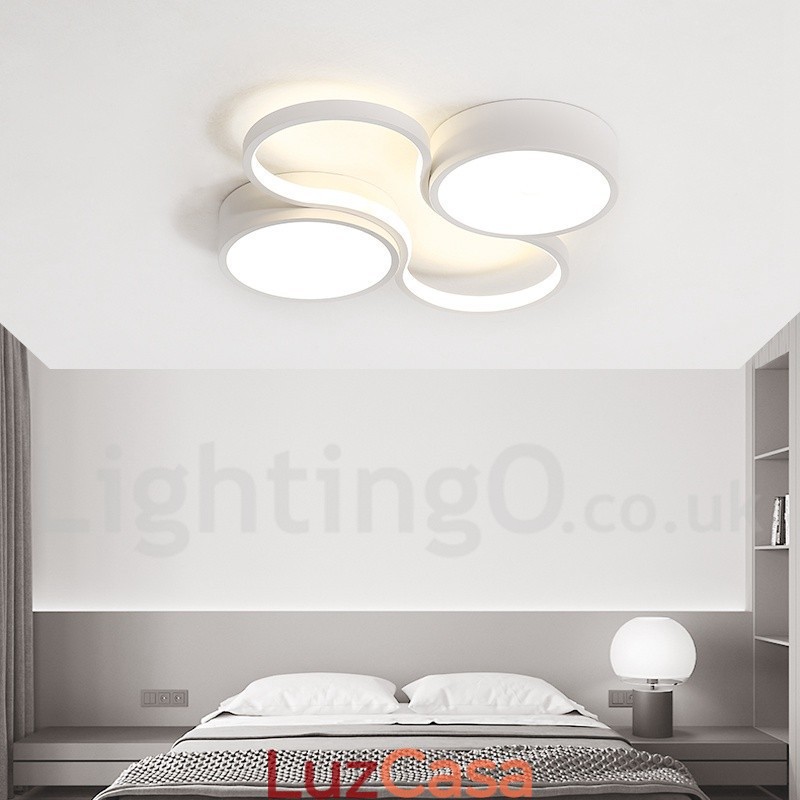 Luminária de teto moderna e contemporânea em alumínio com ajuste de intensidade, luminária embutida para sala de estar, quarto, também pode ser usada como luminária de parede