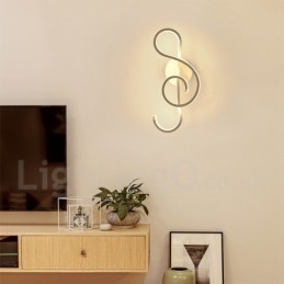 Design de luz de parede contemporânea moderna 220V ~ 240V 100V ~ 120V Arandelas de parede especiais para quarto, sala de estar, sala de jantar