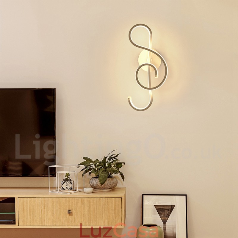 Design de luz de parede contemporânea moderna 220V ~ 240V 100V ~ 120V Arandelas de parede especiais para quarto, sala de estar, sala de jantar