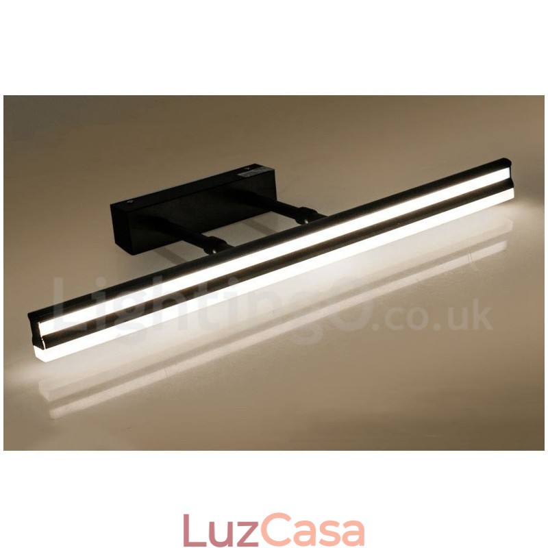 IP44 Espelho Lâmpada Banheiro Luzes Para Cima E Para Baixo Luzes De Parede Com Sombra De Acrílico Iluminação De Maquiagem