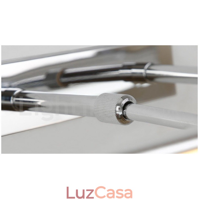 IP44 Espelho Lâmpada Banheiro Luzes Para Cima E Para Baixo Luzes De Parede Com Sombra De Acrílico Iluminação De Maquiagem