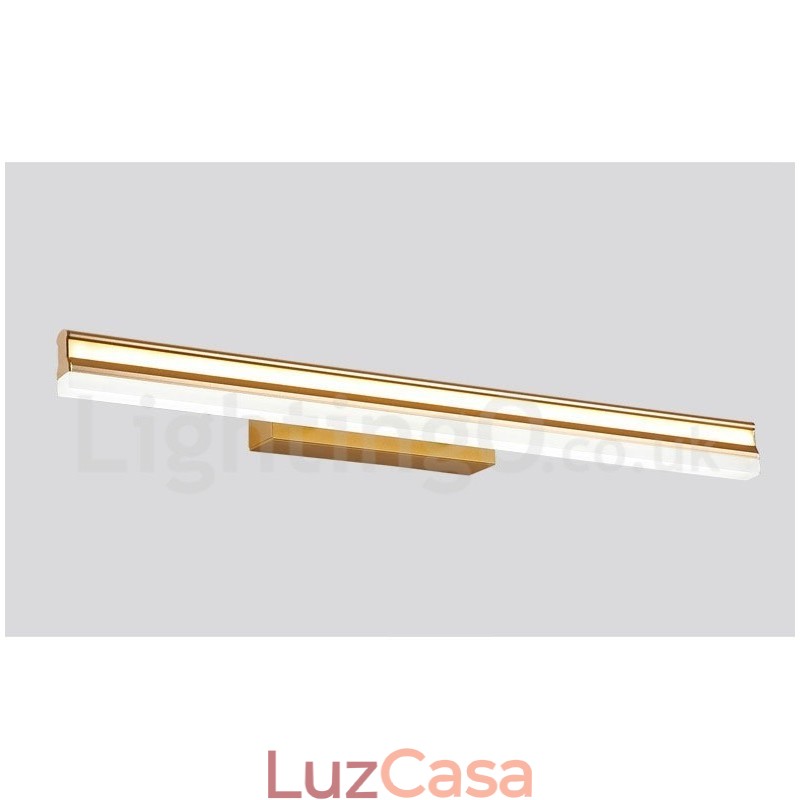 IP44 Espelho Lâmpada Banheiro Luzes de Parede Luzes com Sombra de Acrílico Maquiagem Iluminação