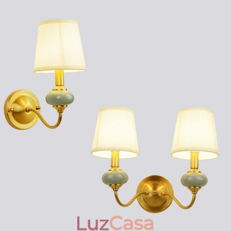 Pure Brass Luxuoso Rústico Retro Vintage Latão Cerâmica Vela Luz de Parede com Sombra de Vidro Especial para Hotel Escritório Showroom Sala de Estar Sala de Jantar Pure Brass Luxuoso Rústico Retro Vintage Latão Cerâmica Vela Luz de Parede com Sombra de Vidro Especial para Hotel Escritório Showroom Sala de Estar Sala de Jantar