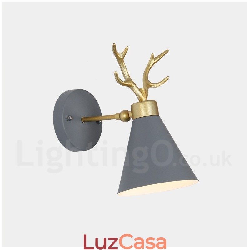 Luminária de parede Antlers moderna