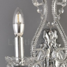 2 Luzes Ouro Preto Estilo Americano Cristal Luz de Parede para Sala de Estar Sala de Jantar Loja de Roupas Café Hotel
