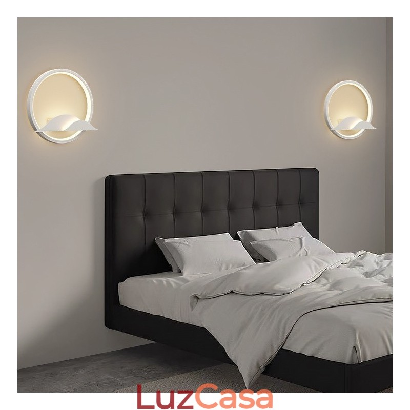 Apliques de parede de cabeceira de corredor de escada interna nórdica