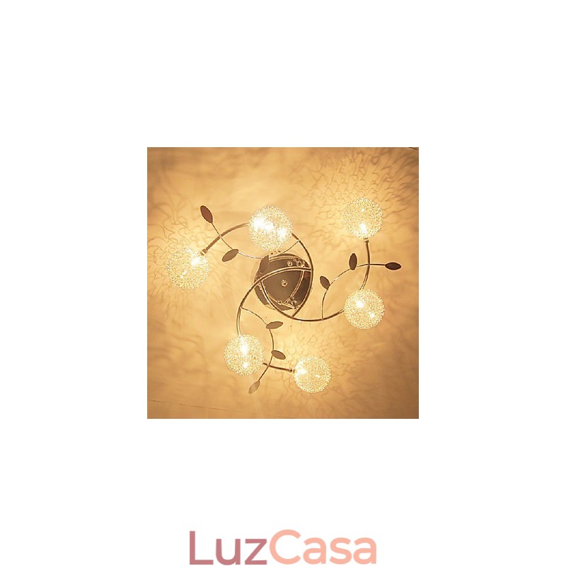 Moderno Contemporâneo Cristal Galvanizado Montagem Embutida