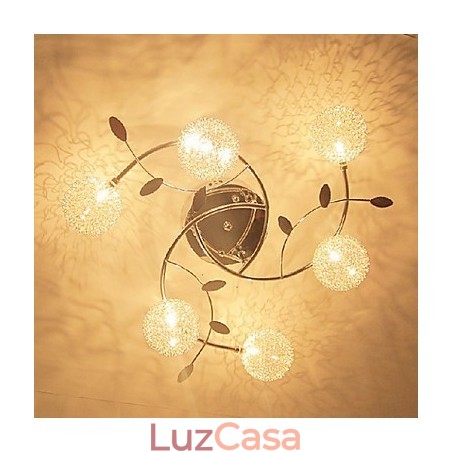 Moderno Contemporâneo Cristal Galvanizado Montagem Embutida Moderno Contemporâneo Cristal Galvanizado Montagem Embutida