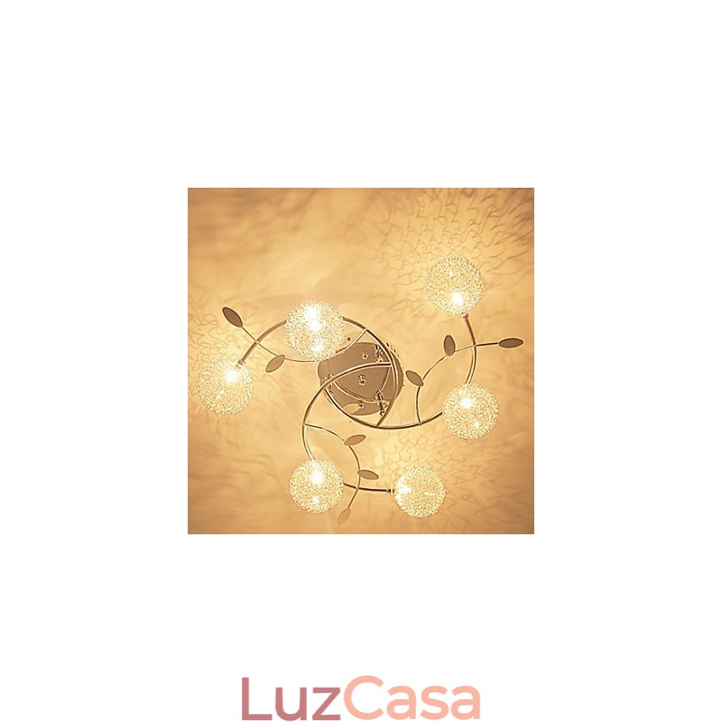 Moderno Contemporâneo Cristal Galvanizado Montagem Embutida