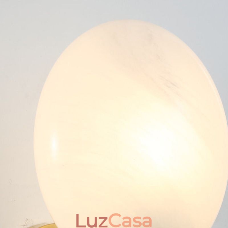 Luminária de parede de mármore para corredor, arandela para sala, banheiro, luzes de parede