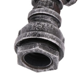 Vintage Retro Water Pipe Industrial Arandelas Luminária de Parede