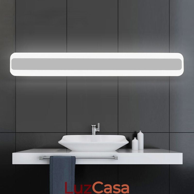 Luminária de parede moderna Espelho Luz frontal Lavabo Maquiagem Iluminação