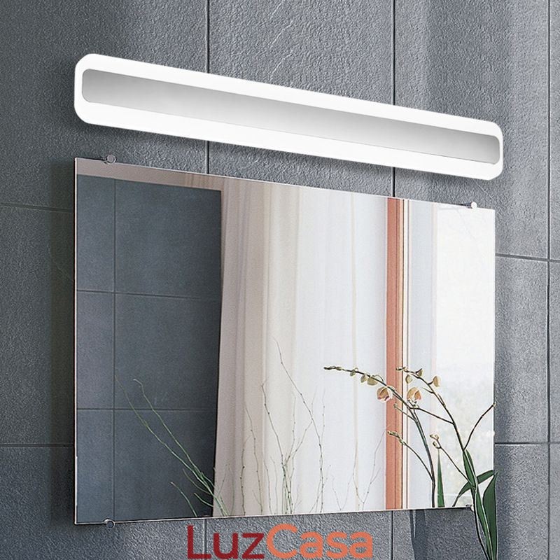 Luminária de parede moderna Espelho Luz frontal Lavabo Maquiagem Iluminação