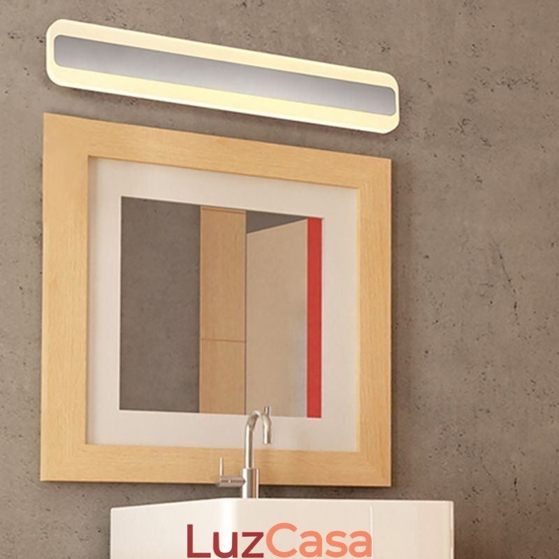 Luminária de parede moderna Espelho Luz frontal Lavabo Maquiagem Iluminação