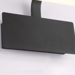 Luminária de parede de acrílico com espelho de chifre de veado, luminária de maquiagem para banheiro