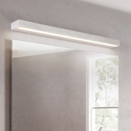Luminária de parede com luz frontal de espelho moderno, iluminação de maquiagem para banheiro em acrílico