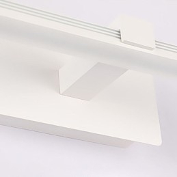 Luminária de parede contemporânea Espelho Luz frontal Iluminação acrílica Lavabo