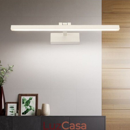 Luminária de parede ajustável com ângulo de luz frontal de espelho estilo nórdico para banheiro Luminária de parede ajustável com ângulo de luz frontal de espelho estilo nórdico para banheiro