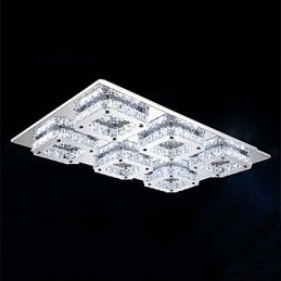 Montagem embutida de metal galvanizado contemporâneo moderno