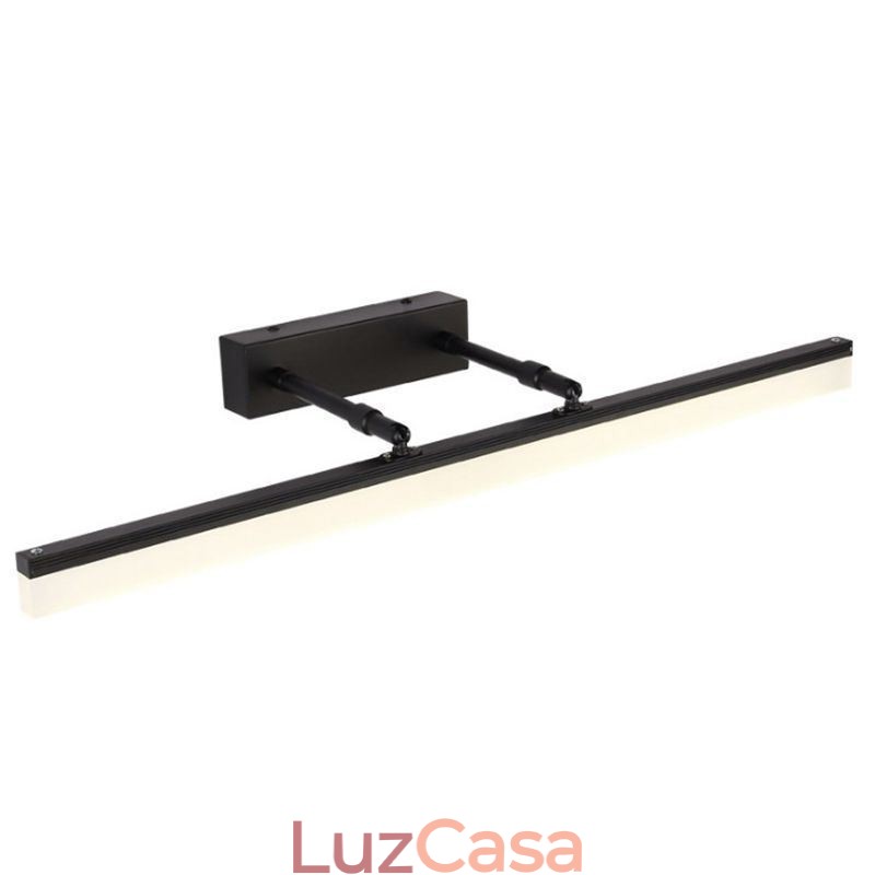 Espelho Frontal Luz Acrílico Esticável Sconce Lâmpada Corredor Banheiro