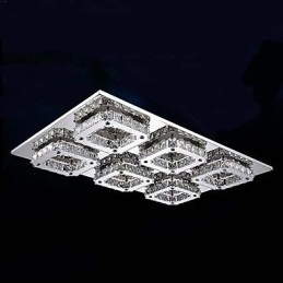 Montagem embutida de metal galvanizado contemporâneo moderno