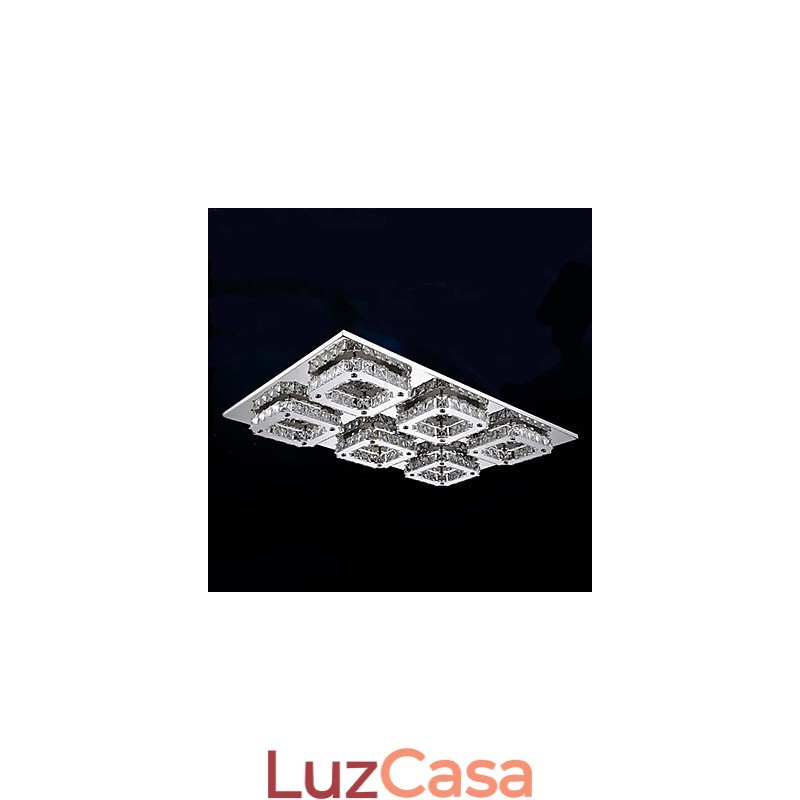 Montagem embutida de metal galvanizado contemporâneo moderno