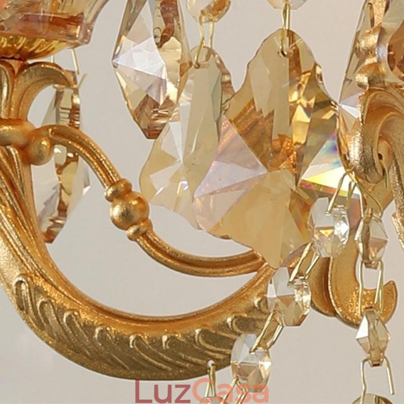 Luminária de parede luxuosa Luminária de parede elegante Luminária de decoração Iluminação de cabeceira