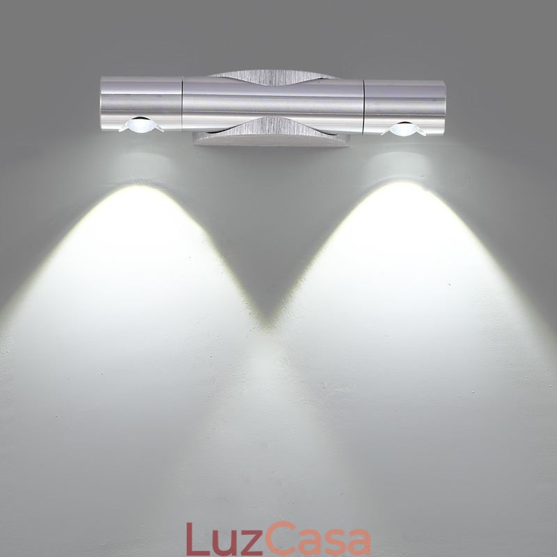 Luminária de parede giratória Arandela Banheiro