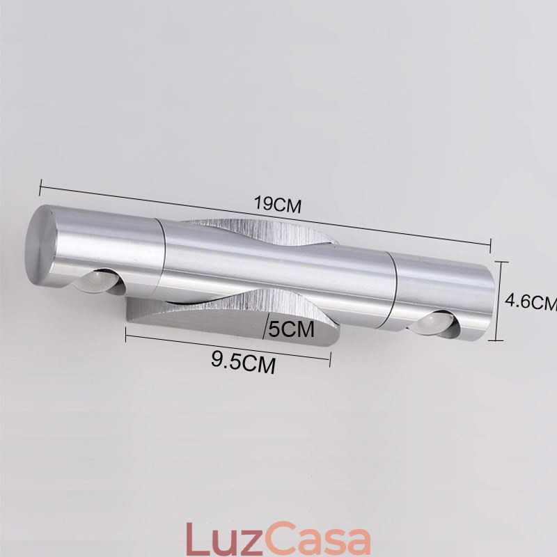 Luminária de parede giratória Arandela Banheiro