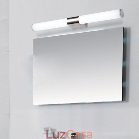 Espelho de luz de aço inoxidável moderno lâmpada de parede luzes de banheiro arandela Espelho de luz de aço inoxidável moderno lâmpada de parede luzes de banheiro arandela