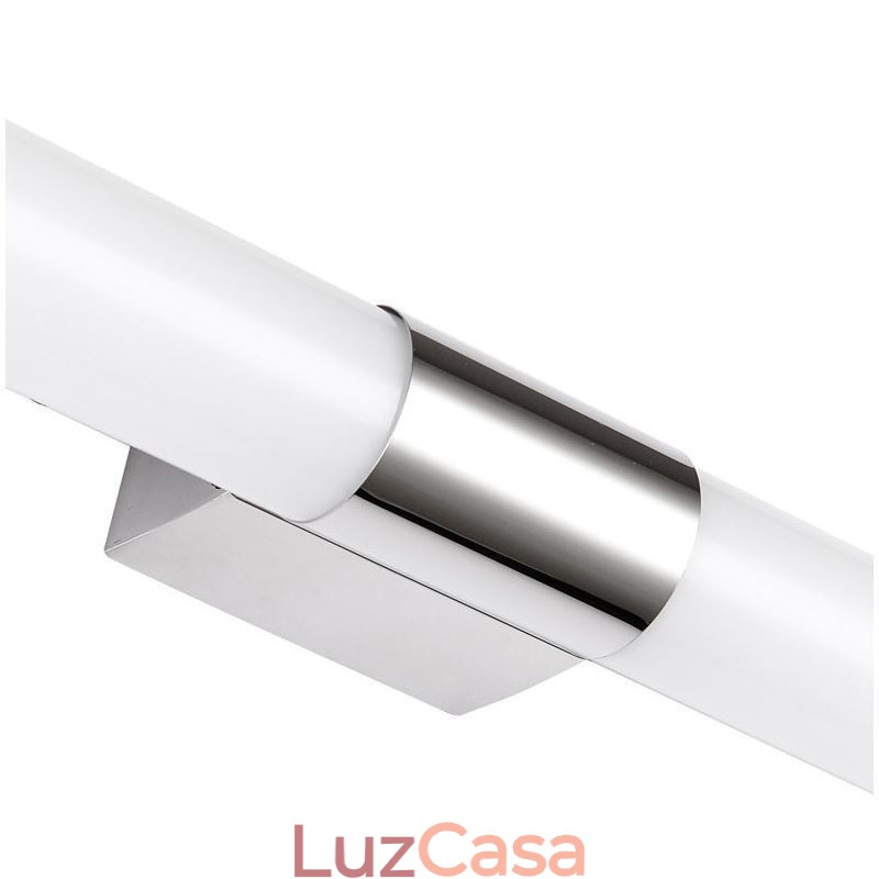 Espelho de luz de aço inoxidável moderno lâmpada de parede luzes de banheiro arandela