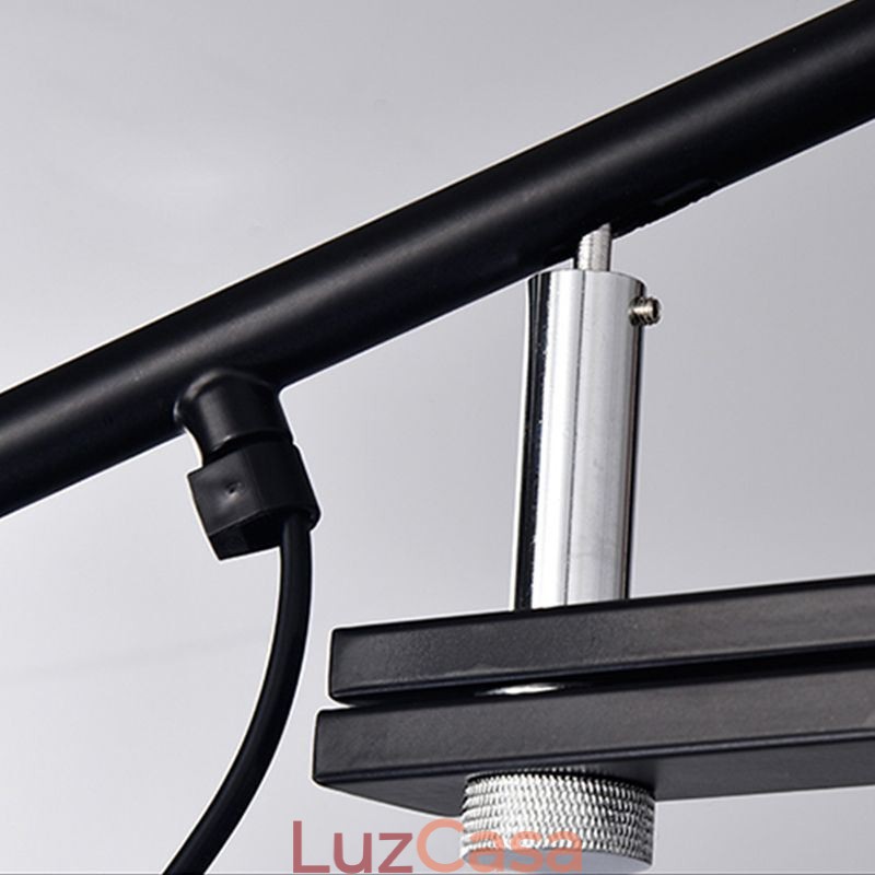 Luminária de parede com braço de balanço simples, luminária de cabeceira para leitura
