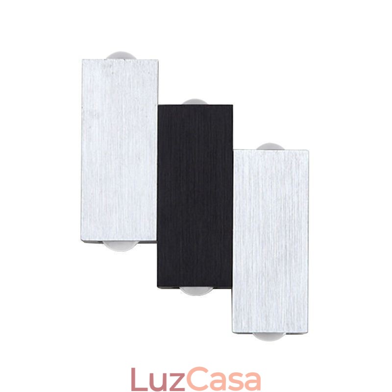 Luminárias de parede modernas para cima e para baixo Luminária de parede de alumínio Arandela