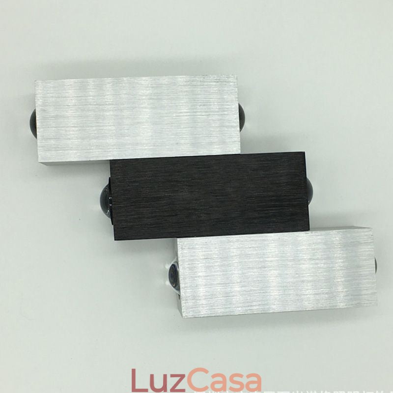 Luminárias de parede modernas para cima e para baixo Luminária de parede de alumínio Arandela