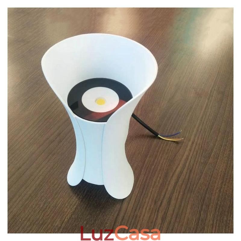 Luminária de parede moderna à prova d'água para pátio, varanda, corredor